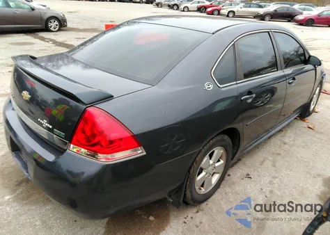 2009 Chevrolet Impala Lt из США, поврежденный, VIN 2G1WT57K191114394